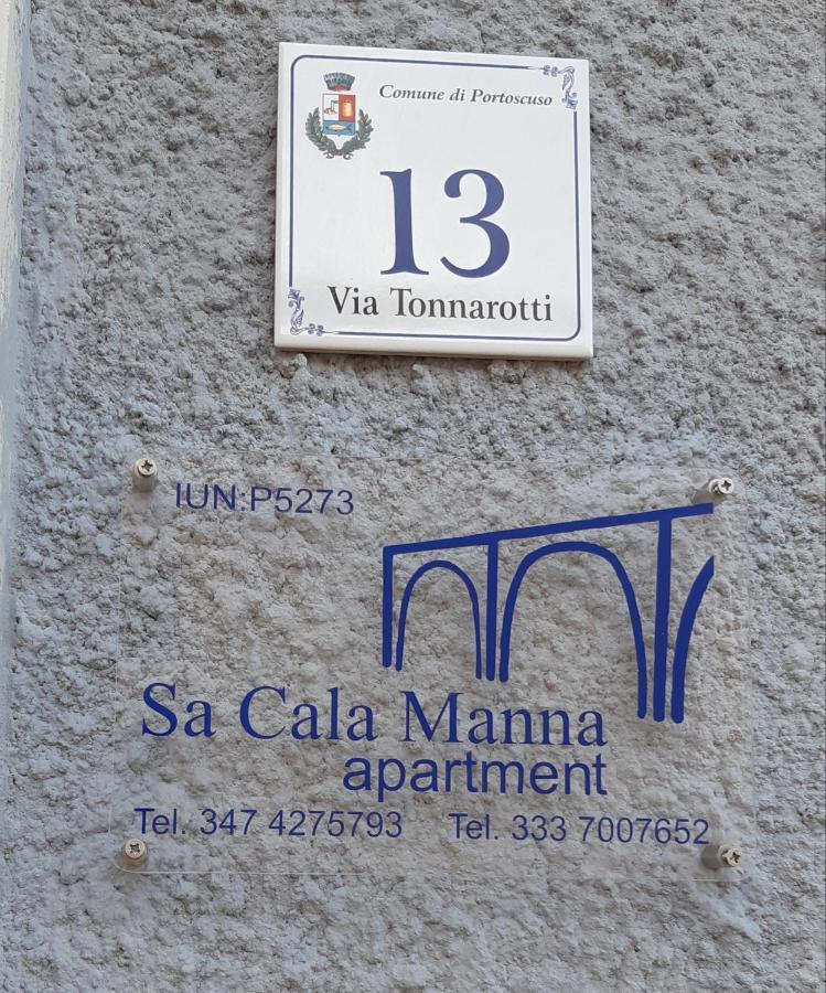 Sa Calla Manna Portoscuso Eksteriør bilde