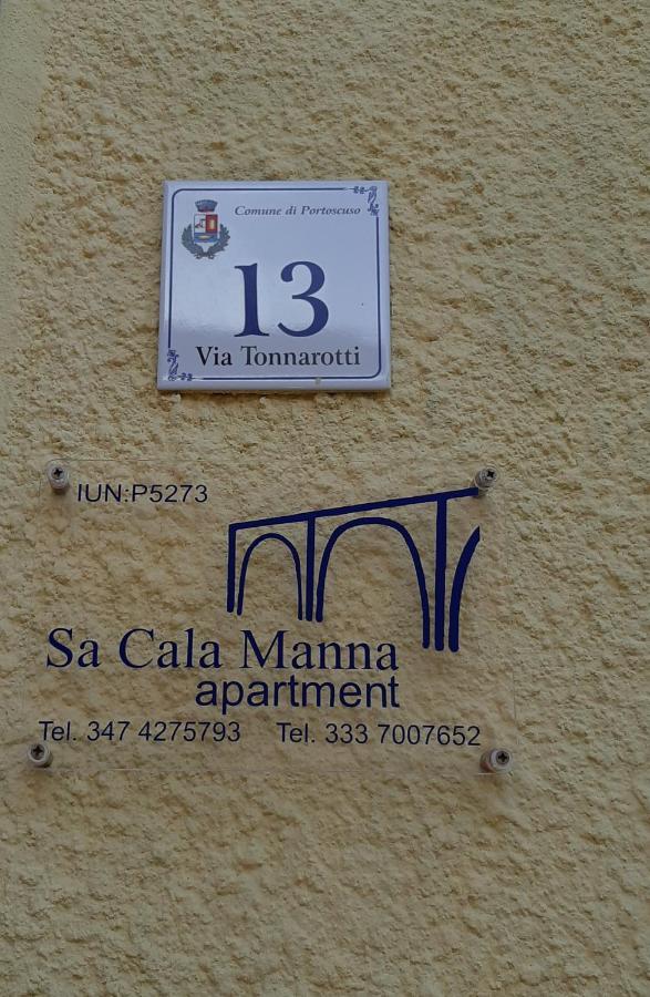 Sa Calla Manna Portoscuso Eksteriør bilde